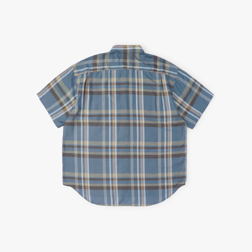 【中古・22SS・M】COOTIE Glen Check S/S Shirt COOTIE 22SS Glen Check T W Work S Shirt Twill Short Sleeve